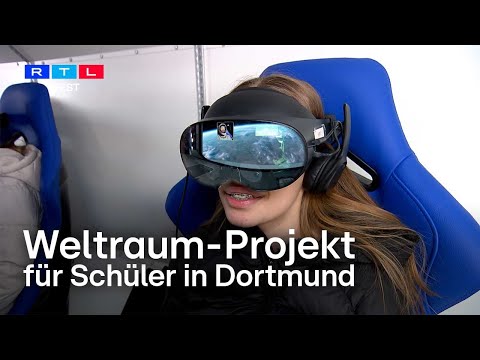 Weltall statt Klassenzimmer - „Spacebuzz One“-Projekt erklärt Schülern den Weltraum | RTL WEST