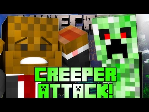 Minecraft CREEPER DEFENSE | JeromeASF