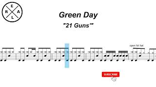Download lagu 21 Guns - Green Day Drumscore mp3 Download lagu 21 Guns - Green Day Drumscore mp3