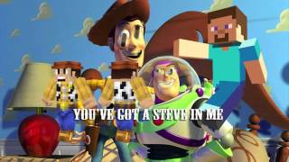 You've Got a Steve In Me - UP DOWN ALBUM (EPIC TOY STORY MINECRAFT PARODY ✔)