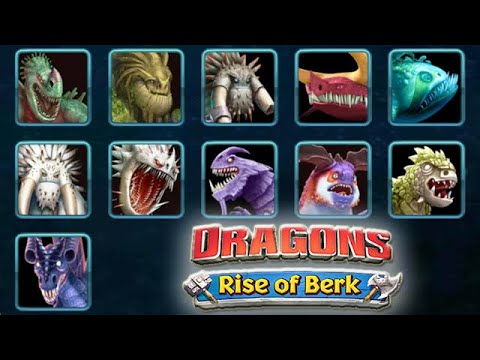 All 11 Legendary Dragons Unlocked | Dragon's Rise Of Berk