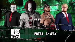 WWE 2K18 WPW放送 謎の男が乱入！？