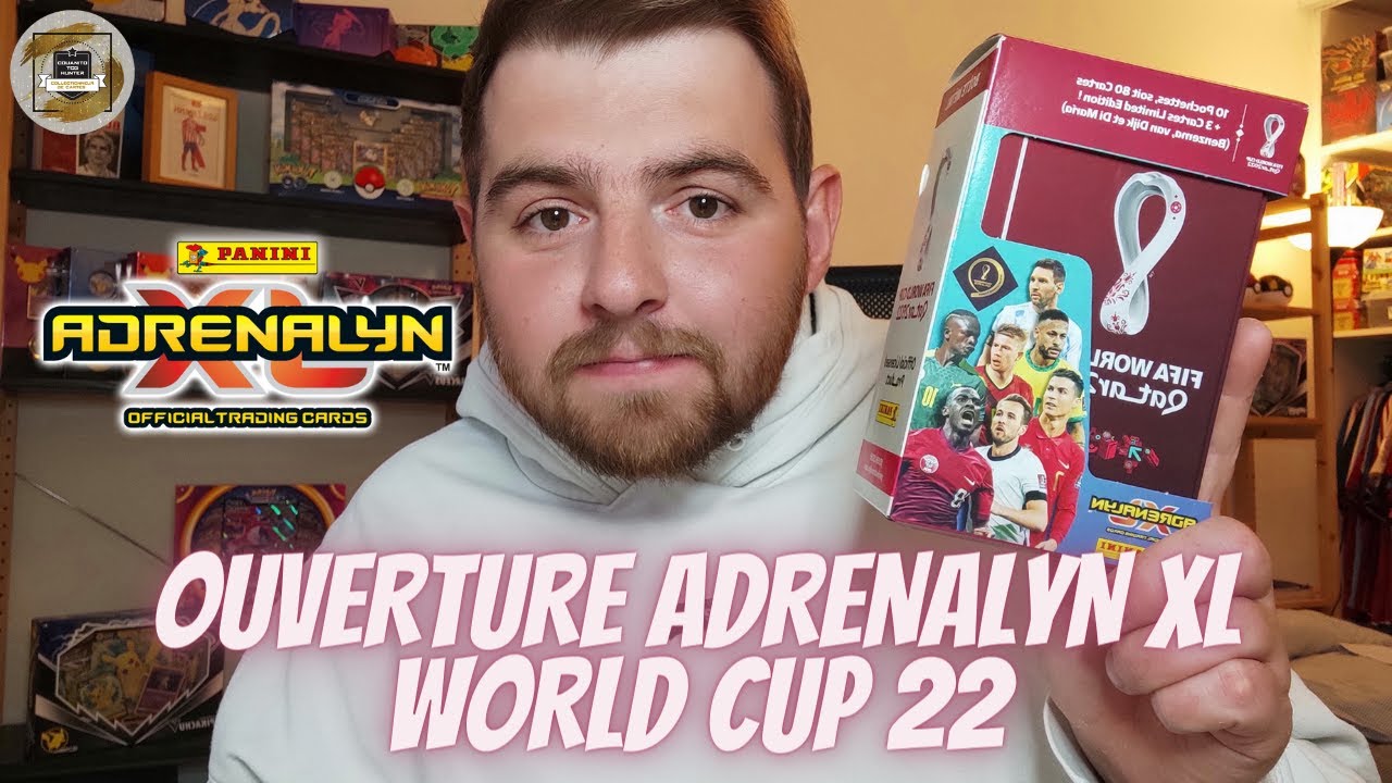 ⚽Ouverture Cartes Panini Football Adrenalyn XL world cup 2022: première méga box⚽