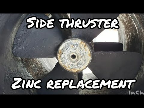 Side Power Thruster Zinc Replacement
