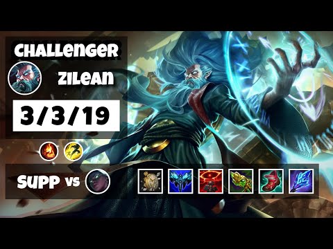 Zilean vs Senna TURKISH Challenger SUPPORT (3/3/19) - v11.10