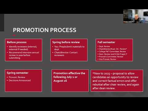 2025 Town Hall - Promotion to Career-Track  Associate Professor