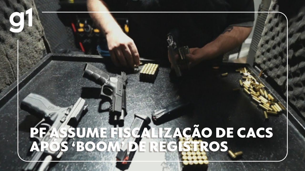 PF assume fiscalização de CACs após ‘boom’ de registros