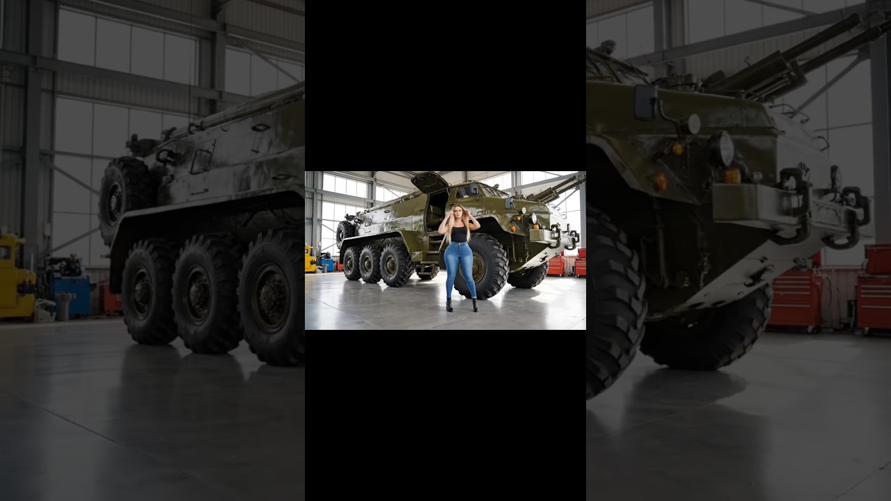 CTFound In A Secret Lab! Restoring The 8 Wheeled Soviet BAZ Missile Carrier Truck
