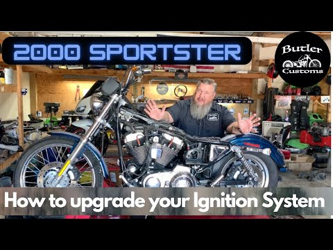 2000 Sportster Complete Ignition System Upgrade to a Single Fire Ultima Ignition System.