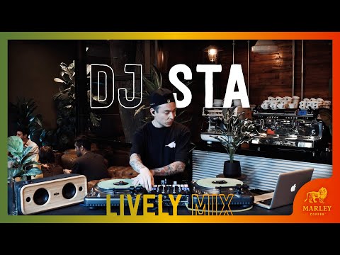 LIVELY MIX: DJ STA | Set Hiphop Classic 90s Jazz Soul Chill Beats | MUSIC VIBES by Marley Coffee