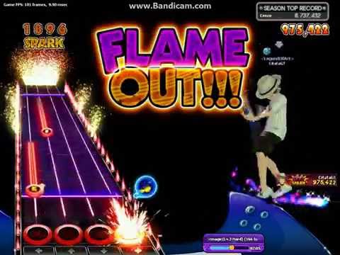AuditionPVS Guitar Mode Rita Alicemagic ( Lv.3 Hard) With Flame Out + Bug