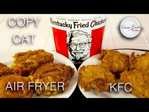 Kentucky Fried Chicken Recipe |  Air Fryer - No Oil | Secret 11 Spices HERE | KFC