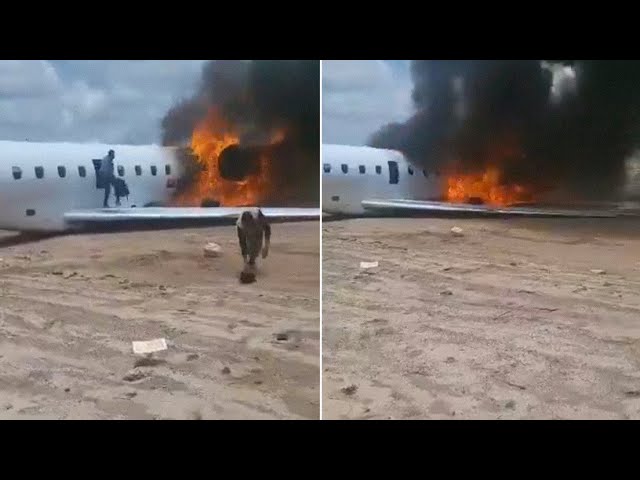 Se estrella avión de ministro africano cuando visitaba una mina accidentada