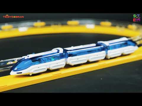 Поезд на магнитной подушке, STEM-конструктор CIC 21-633 Превью 10