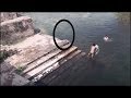 Ghost caught on Camera jumping in POND!! Ghost ...