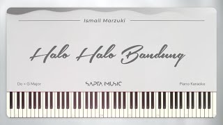 Download lagu Halo - Halo Bandung - Ismail Marzuki (Piano Karaoke | Instrumental | Karaoke) mp3