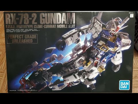 Perfect Grade Unleashed RX 78-2 Gundam Review