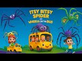 Itsy Bitsy Spider In Wheels On The Bus By Pinmacaron Nursery Rhymes