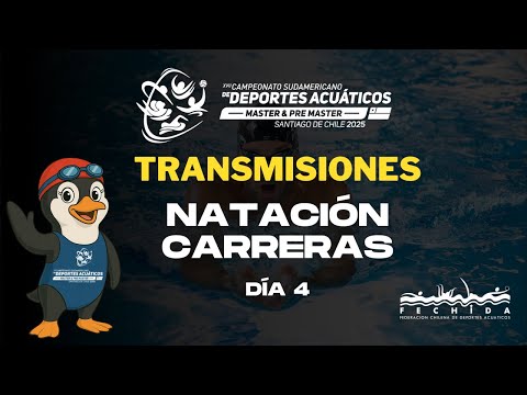 Sudamericano Máster -Día 4 - Natación Carrera  - Parte 2