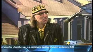 Thomas Gerdiken and Friends perform for WWL Channel 4 CBS Morningshow