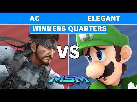 MSM 220 - AC (Snake) Vs NVR | Elegant (Luigi) Winners Quarters - Smash Ultimate