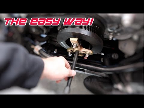 2018-2023 MUSTANG GT | EASIEST WAY TO REMOVE HARMONIC BALANCER