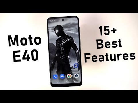 Moto E40 15+ Best Features