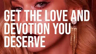 Get someone to give you love, devotion and pursue you like crazy | Law of attraction, Manifesting