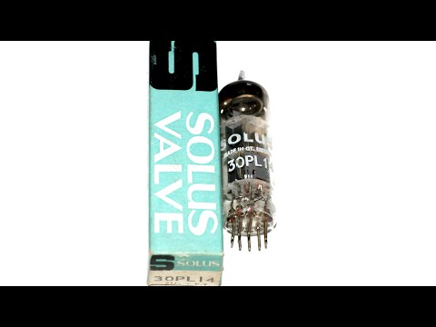 Unboxing A Solus 30PL14 Triode Output Beam Tetrode Vacuum Tube #UnboxingVintageElectronicComponents