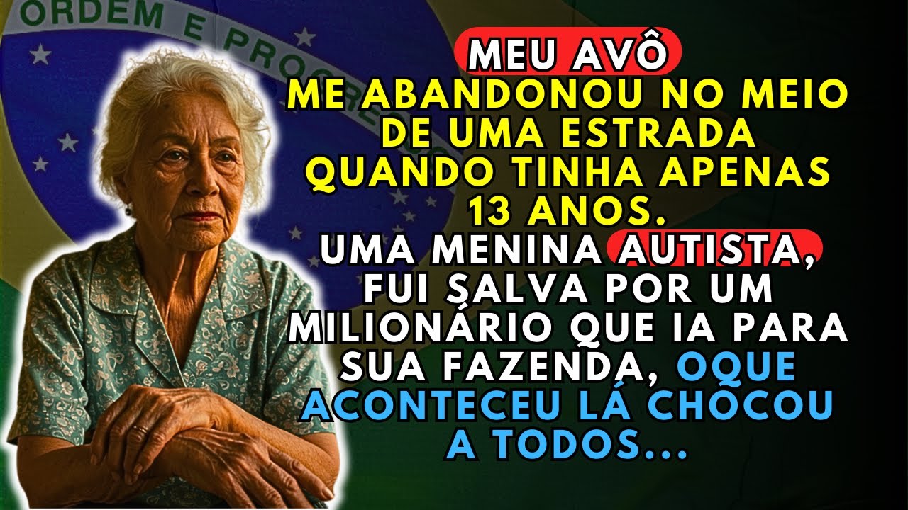 A HISTÓRIA REAL DESTA AVÓ 👵 FUI DEIXADA EM UMA ESTRADA PELO MEU AVÔ.