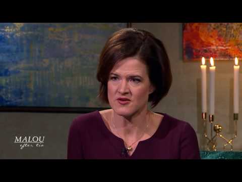 M-ledaren Anna Kinberg Batra analyserar partiets minskade stöd - Malou Efter tio (TV4)