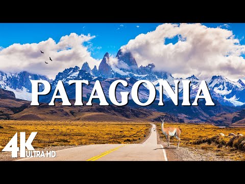 FLYING OVER PATAGONIA (4K UHD) - Relaxing Music With Beautiful Nature Videos - 4K Video Ultra HD