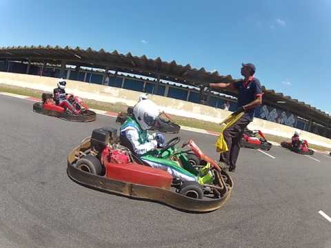 Fabiano Faustino - Bateria Principal 12/02/2017 - Capeonato Amador - Kart for Friends