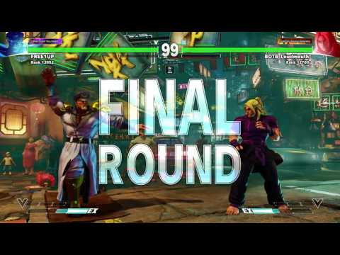 SFV: Free1up [M.Bison] vs BOTB_Loudmouth [Ken] Ranked!