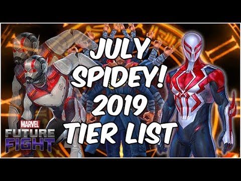 OMEGA TIER?! Best Heroes Ranked JULY 2019 (194 Character Tier List) - Marvel Future Fight