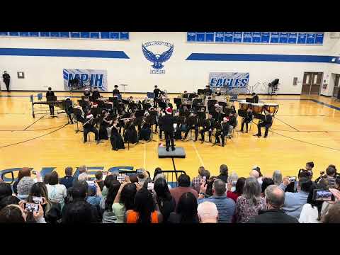 MPJH Symphonic + Concert Band - March of the Sad Santas + All I Want for Christmas is You