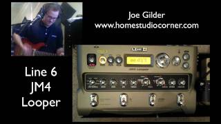 Video thumbnail for Line 6 JM4 Looper Review - HomeStudioCorner.com by Joe Gilder • Home Studio Corner