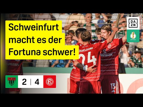 1. FC Schweinfurt 05 - Fortuna Düsseldorf | DFB-Pokal | DAZN Highlights