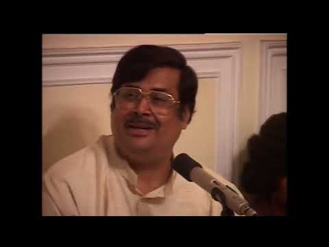 jau kahaa taji charan tumhare bhajan by pt.ajoy chakraborty ji sings in private baithak rare video