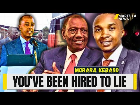 Morara Most Emotional Speech That left kenyans Crying, "Kenyans Are Sad Because of you Ruto"
