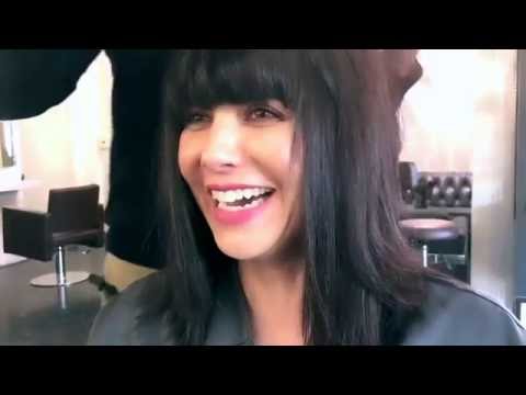 Kristyna de SPARX y su Look con Pelo Lacio y Fleco