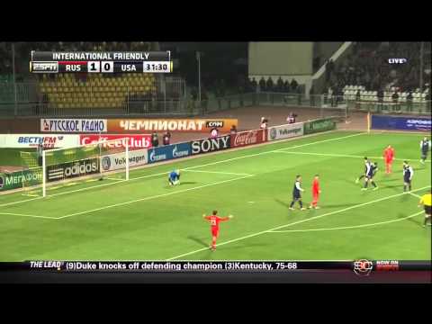 USMNT Russia 2012 Friendly Full Game USA