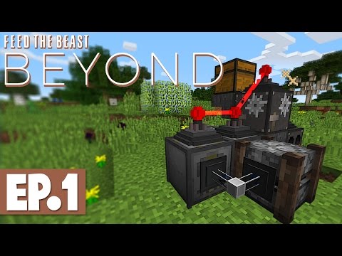 FTB Beyond - Oil Power, Lasers & Atomic Reconstruction! #1 [Modded Survival]