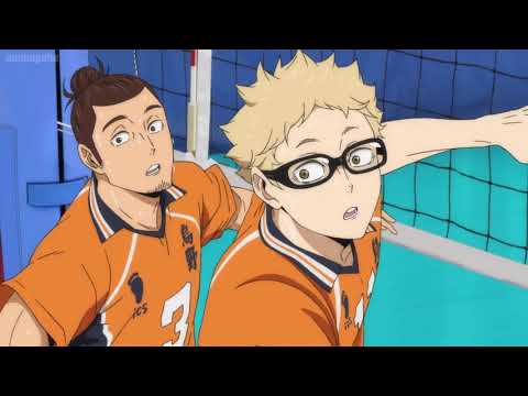 Hinata Shoyo's Incredible Receive Shocks Everyone:- Karasuno vs Inarizaki Haikyuu!! To The Top ep 22
