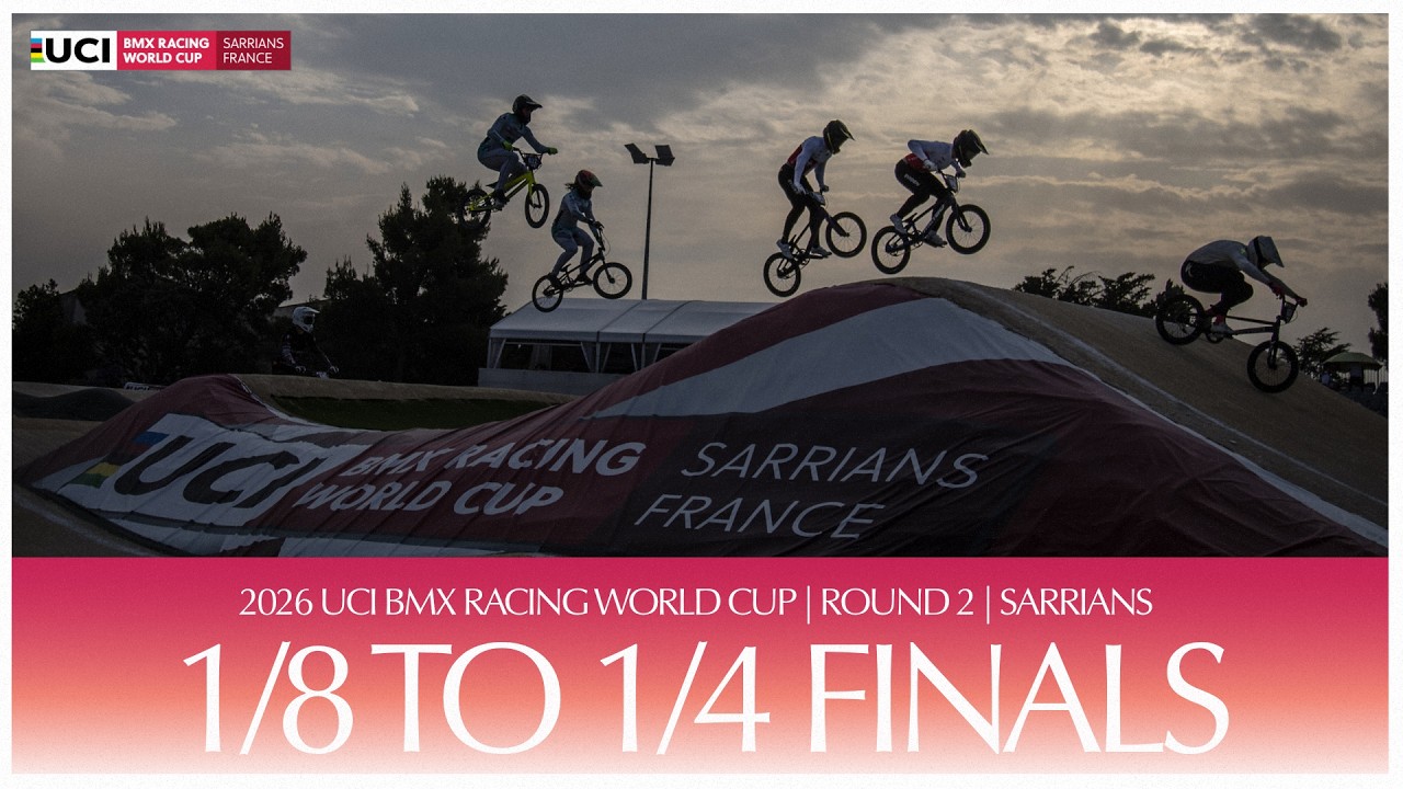 REPLAY - Round Two: 1/2 Finals to Finals | 2026 UCI BMX Racing World Cup