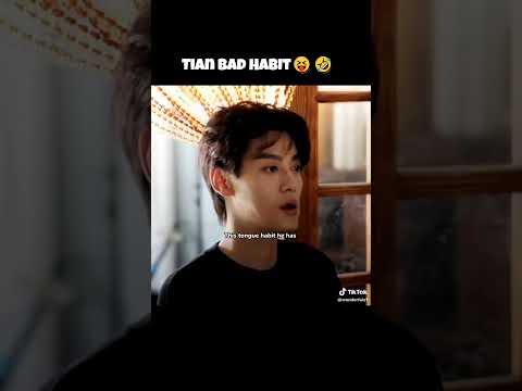 From where did Tian adopt bad habit of licking his own lips😝 #revengedlove