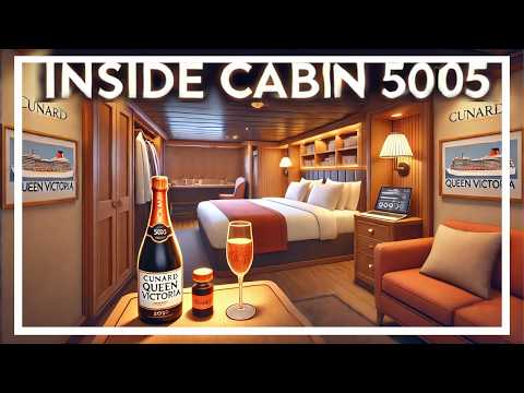 Inside Cabin 5005 Tour | Cunard Queen Victoria’s Cheapest Cabin Experience & Tips