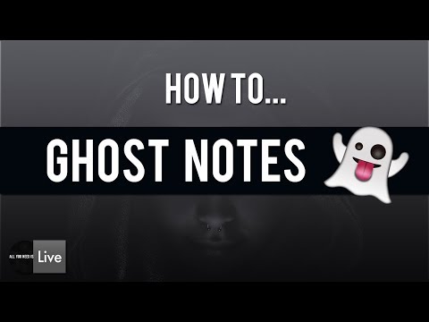 How to Ghost Notes Drums ( Ableton Tutorial )