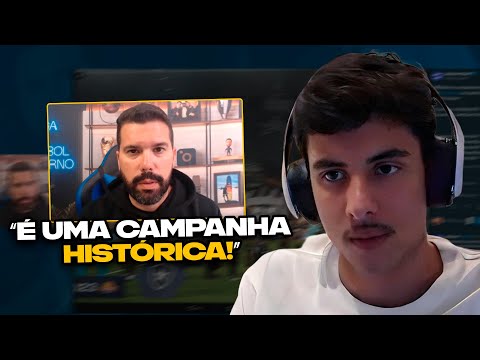 REACT DO RENATINHO: ESSE BOTAFOGO JÁ É HISTÓRICO! - BRUNO FORMIGA