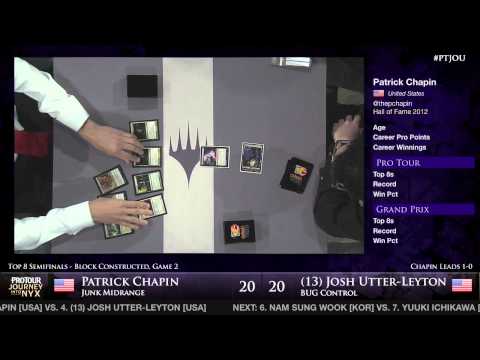 Pro Tour Journey into Nyx - Semifinal - Patrick Chapin vs. Joshua Utter-Leyton